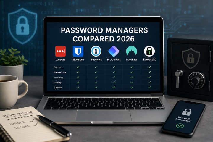 Jämförelse av lösenordshanterare (2026): är LastPass fortfarande värt att använda?